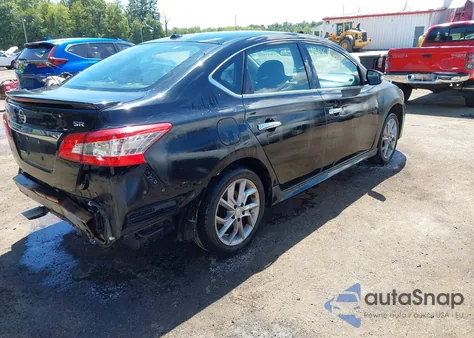 2015 Nissan Sentra Sr from USA, damaged, VIN 3N1AB7AP2FY304225